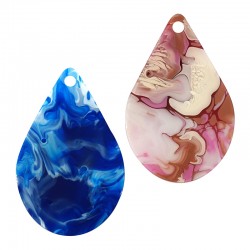 Colgante de Metacrilato Gota 24x37mm