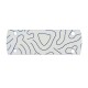 Pendentif Rectangulaire en Acrylique Plexi avec 4 Trous 14 x 42 mm