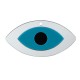 Colgante de Metacrilato Ojo 68x35mm
