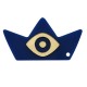 Pieza Decorativa de Metacrilato Barco con Ojo 90x49mm