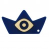 Blu/Specchio dorato