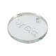 Colgante Redondo de Acrílico Plexi «Υγεία» 20 mm
