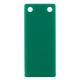 Pendentif Rectangulaire en Acrylique Plexi avec 2 Trous 13 x 30 mm