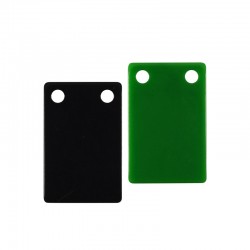 Pendentif Rectangulaire en Acrylique Plexi avec 2 Trous 13 x 20 mm