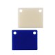 Ciondolo Rettangolare in Plexiglass Acrilico con 2 Fori 20X15 mm