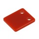 Plexi Acrylic Pendant Rectangular with 2 Holes 11x13mm