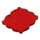 Pendentif en Acrylique Plexi Chakra Racine Om 30 mm