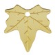 Plexi Acrylic Pendant Leaf 26mm