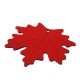 Plexi Acrylic Pendant Leaf 60x54mm