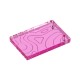 Pendentif Rectangulaire en Acrylique Plexi avec 2 Trous 28 x 19 mm