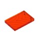 Plexi Acrylic Pendant Rectangular with 2 Holes 28x19mm