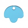 Miroir bleu clair