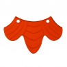 Miroir orange vif