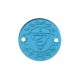 Conector de Metacrilato Chakra de la Garganta 18mm