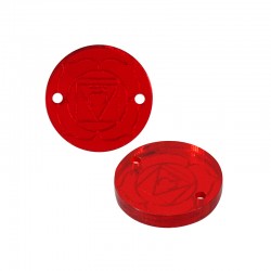 Connettore in Acrilico Plexi Chakra Della Radice Om 18 mm