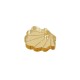 Plexi Acrylic Charm Shell 14x12mm