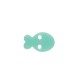 Plexi Acrylic Connector Button Fish 8x12mm