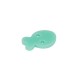Bouton Connecteur en Acrylique Plexi Poisson 8 x 12 mm