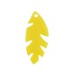 Plexi Acrylic Pendant Leaf 17x40mm
