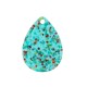 Pendentif en Acrylique Plexi en Forme de Goutte 18 x 25 mm