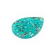 Plexi Acrylic Charm Teardrop 18x25mm