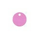Breloque Ronde en Acrylique Plexi 14 mm