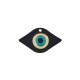 Plexi Acrylic Pendant Evil Eye 35x21mm