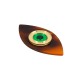 Colgante de Acrílico Plexi con ojo Turco 68 x 35 mm