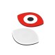 Colgante Acrílico de Plexiglás con ojo Turco 45 x 35 mm