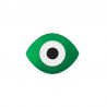 Blanc/ Miroir vert/ Noir