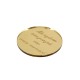Colgante Redondo de Acrílico Plexi «Στη Γιαγιά και Στον Παππού» 58 mm