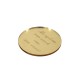 Plexi Acrylic Round "στη νονά και στο νονό" 58mm