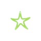 Plexi Acrylic Pendant Starfish 53x50mm