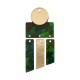 Colgante Geométrico de Acrílico Plexi 26 x 57 mm (2 Unidades/Juego)