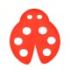 Plexi Acrylic Pendant Ladybug 53x60mm