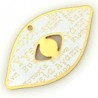Gold Matte/White