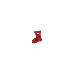 Colgante de Metacrilato Bota Navideña 9x10mm
