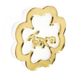 Decorazione Portafortuna in Plexiglass Acrilico Luck 80 mm