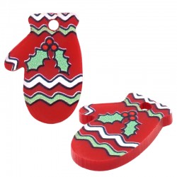 Colgante de Metacrilato Guente Navideño 14x20mm