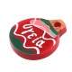 Colgante de Metacrilato Bola Navideña "υγεία" 16x18mm