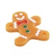 Plexi Acrylic Connector Gingerbread Boy 16x19mm