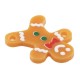 Connecteur en Acrylique Plexi Gingerbread Boy 16 x 19 mm