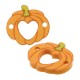 Conector Acrílico de Plexiglás Calabaza con Corazón 17 x 16 mm