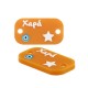 Plexi Acrylic Connector with Evil Eye & Star 20x10mm