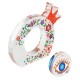 Plexi Acrylic Decorative Pomegranate 95x85mm & 40mm (2pcs/Set)