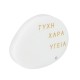 Plexi Acrylic Decorative Oval Irregular with Wishes 76x94mm