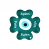Transparent/ Metallic Green/ White/ Light Blue/ Black