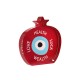 Plexi Acrylic Decorative Pomegranate with Evil Eye & Wishes 66x68mm