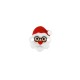 Conector Acrílico de Plexiglás con Cabeza de Papá Noel 12 x 14 mm