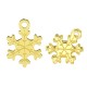 Plexi Acrylic Charm Snowflake 14mm